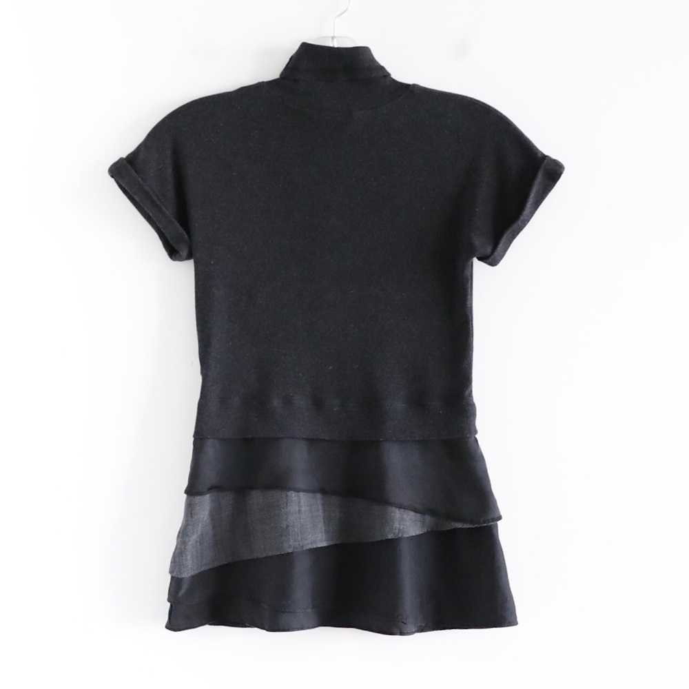 NWOT Brunello Cucinelli turtleneck knit layered S - Picture 2 of 5